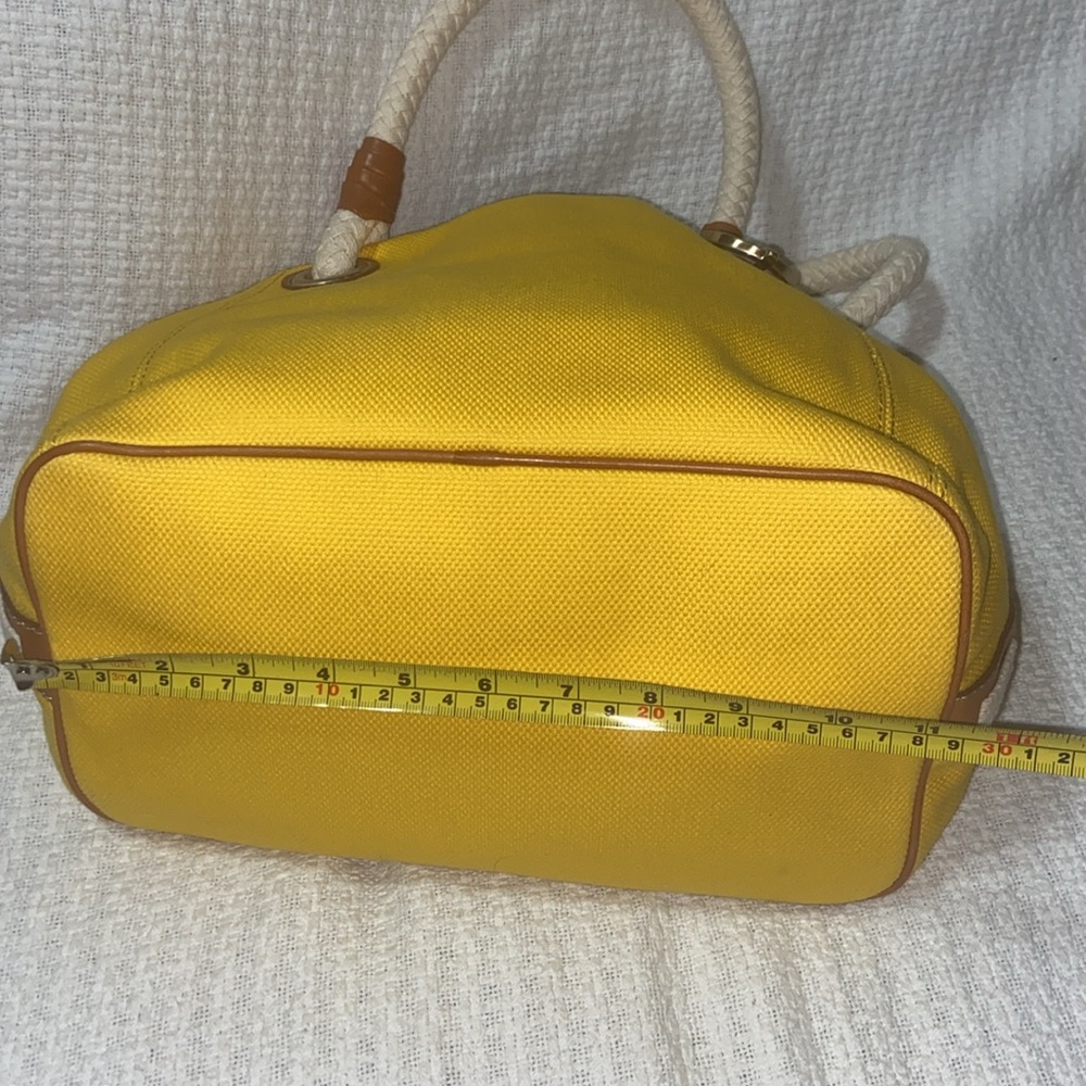 RARE Like new MICHAEL KORS Anchor, Marina Canvas Nautical bag - Picture 9 of 16